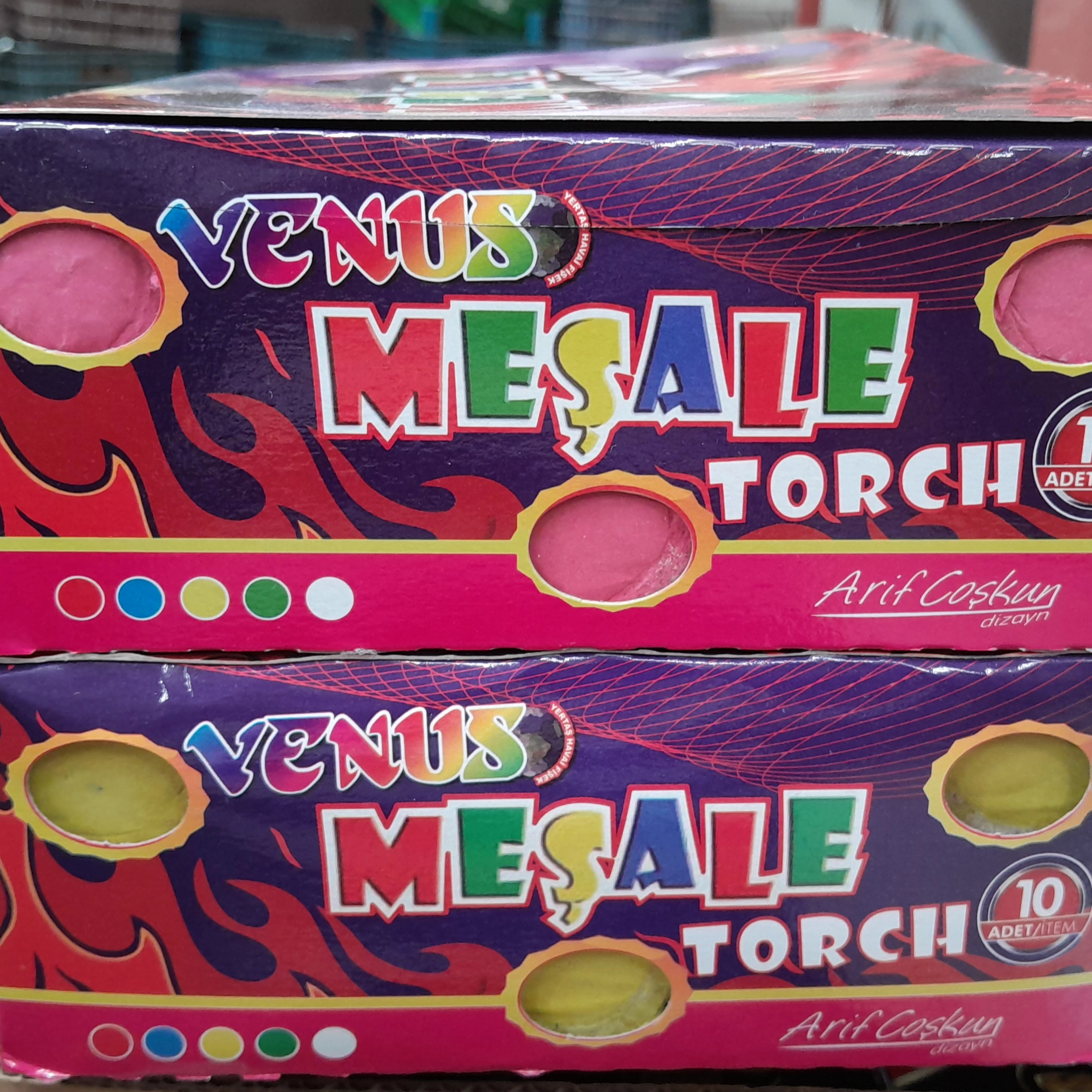 Gece Gösterisi İçin Heyecan Verici Renkli Meşale Modelleri Tav... - Yüklenen Görsel